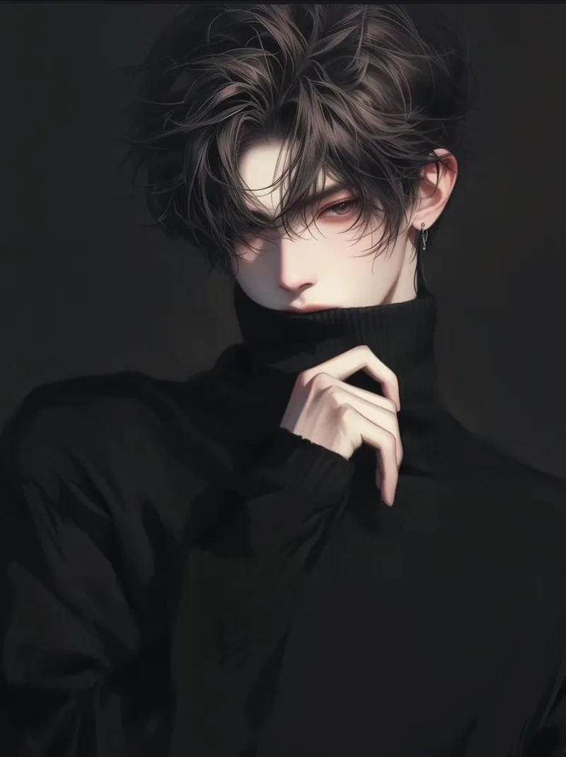 Thể hiện cá tính mạnh với hinh anime nam ngầu