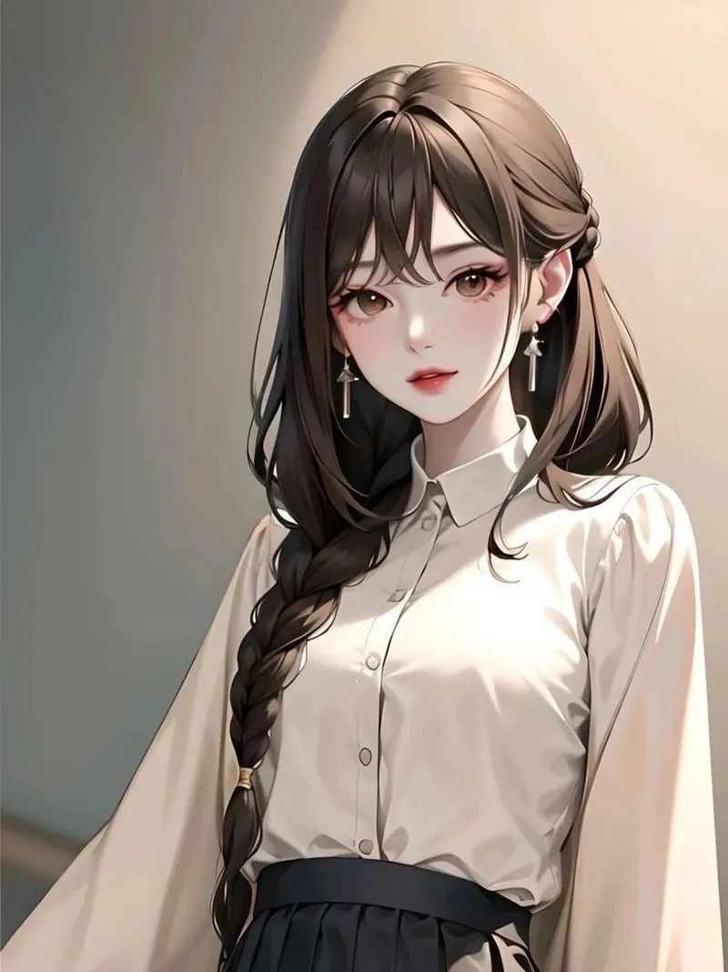 Avatar TikTok anime nữ cute dễ thương, đáng yêu cho fan anime