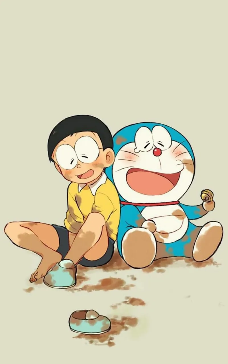 Doraemon và Nobita gặp nhau tạo nên tình bạn vượt thời gian