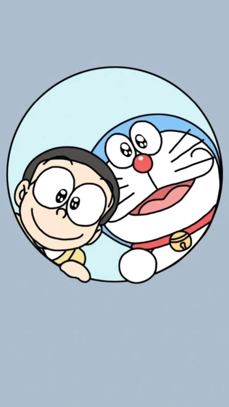 Hình Doraemon và Nobita ngầu đầy cá tính, phong cách mạnh mẽ