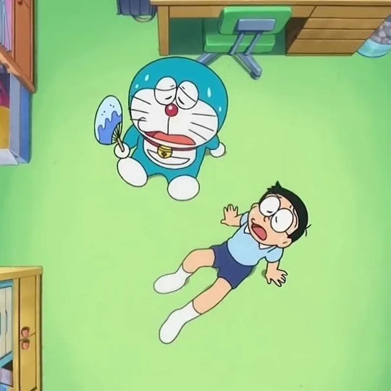 Ảnh Doraemon và Nobita cute ghi lại khoảnh khắc đáng yêu nhất