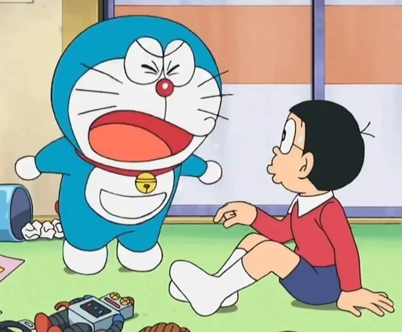 Hình ảnh của Doraemon và Nobita tổng hợp khoảnh khắc ý nghĩa