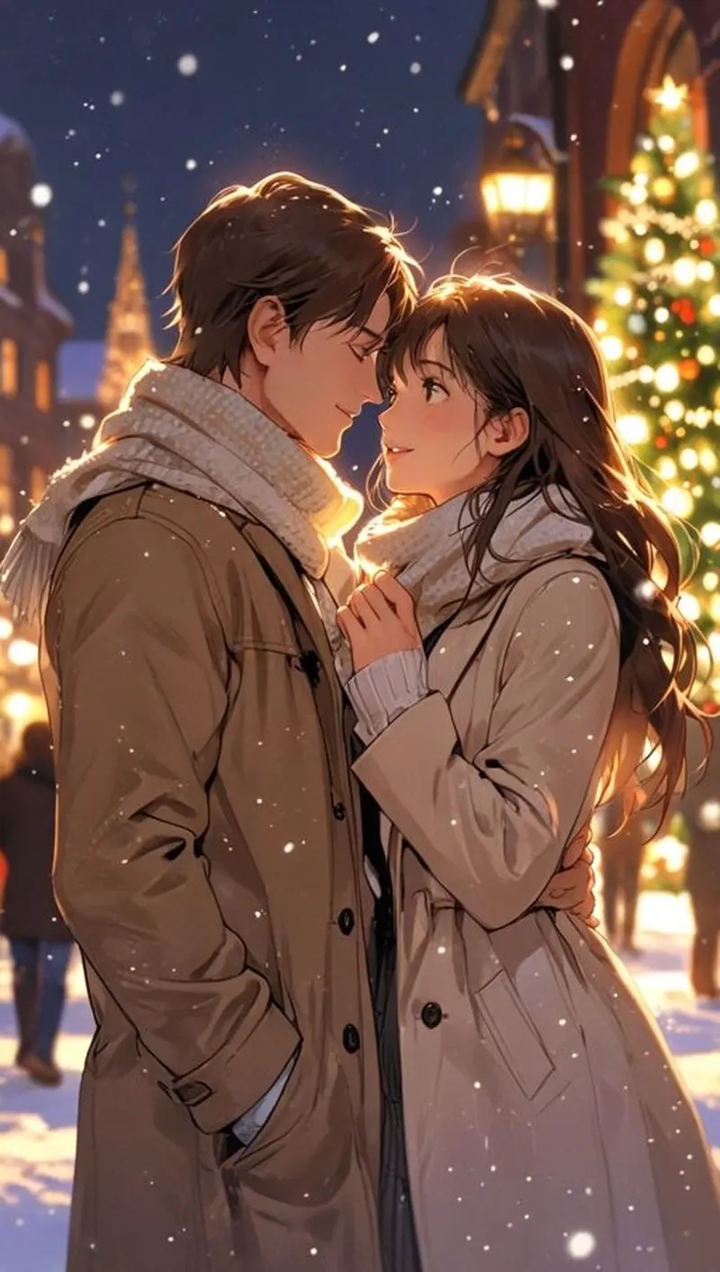 Ảnh anime cặp đôi ngầu phong cách cá tính, đầy cuốn hút