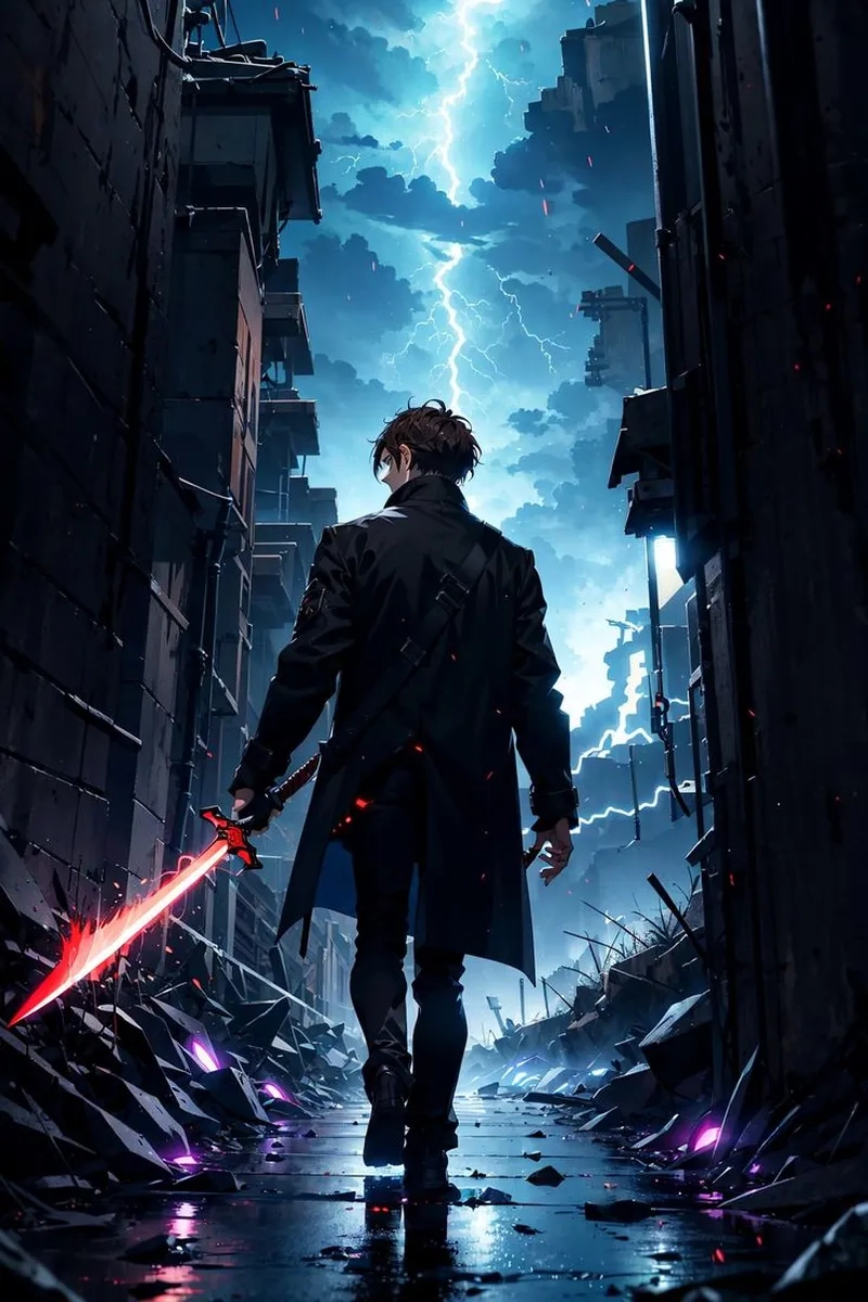 Hình nền anime ngầu 4K chân thực, sống động đến từng chi tiết