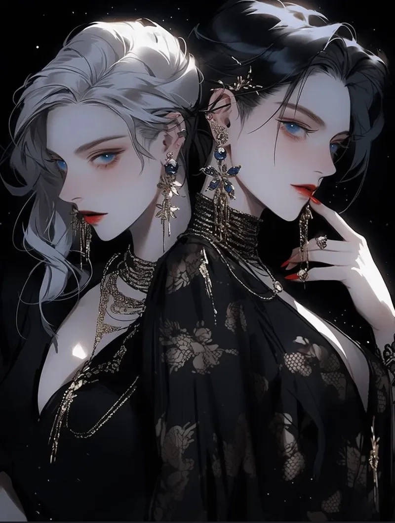 Những hình ảnh anime ngầu tổng hợp nhiều phong cách khác nhau