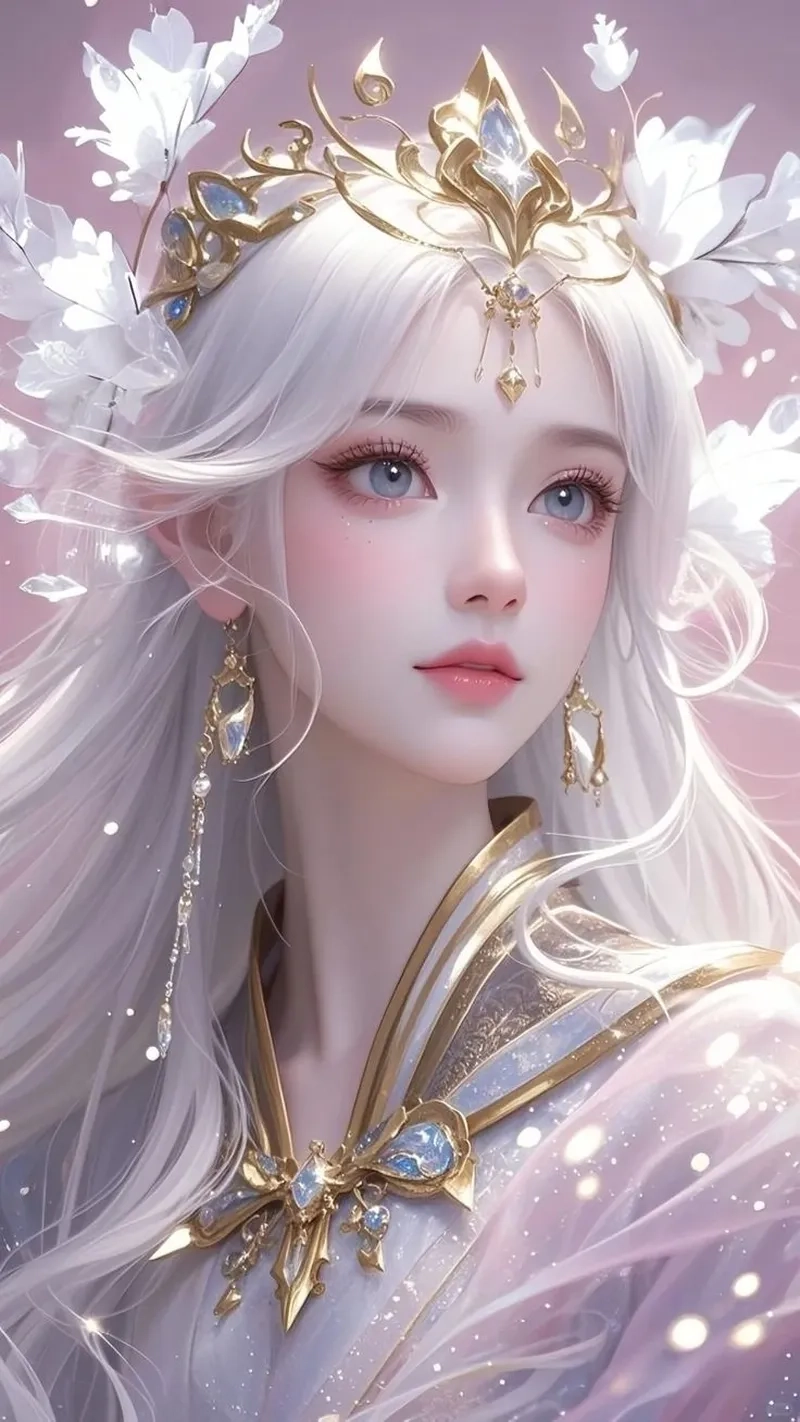 Hiệu ứng chân thực với hình nền đẹp 3d cute nữ