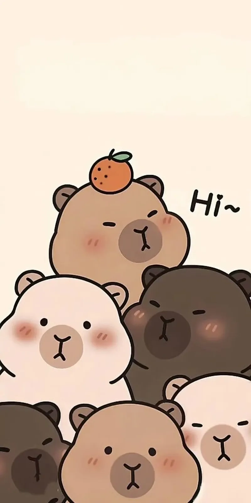 Cực hài hước và đáng yêu với ảnh capybara