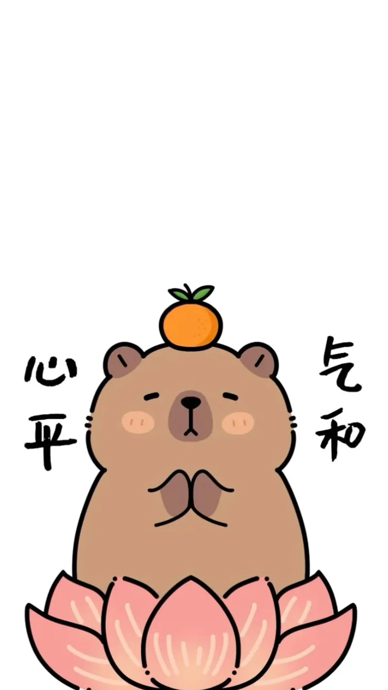 Thử ngay hình nền capybara hot nhất hiện nay