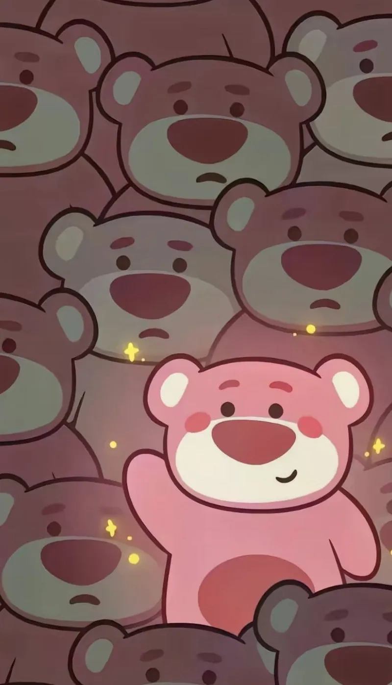 Những ai yêu gấu không thể bỏ qua hình nền đẹp cute gấu