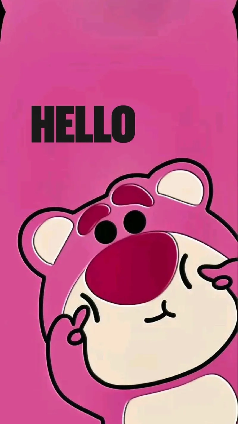 Những ai yêu Lotso sẽ thích hình nền gấu dâu lotso cute