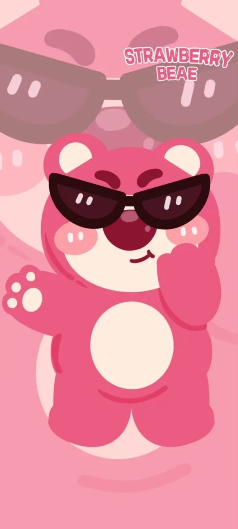 Tải ngay hình nền gấu dâu siêu cute cực đáng yêu