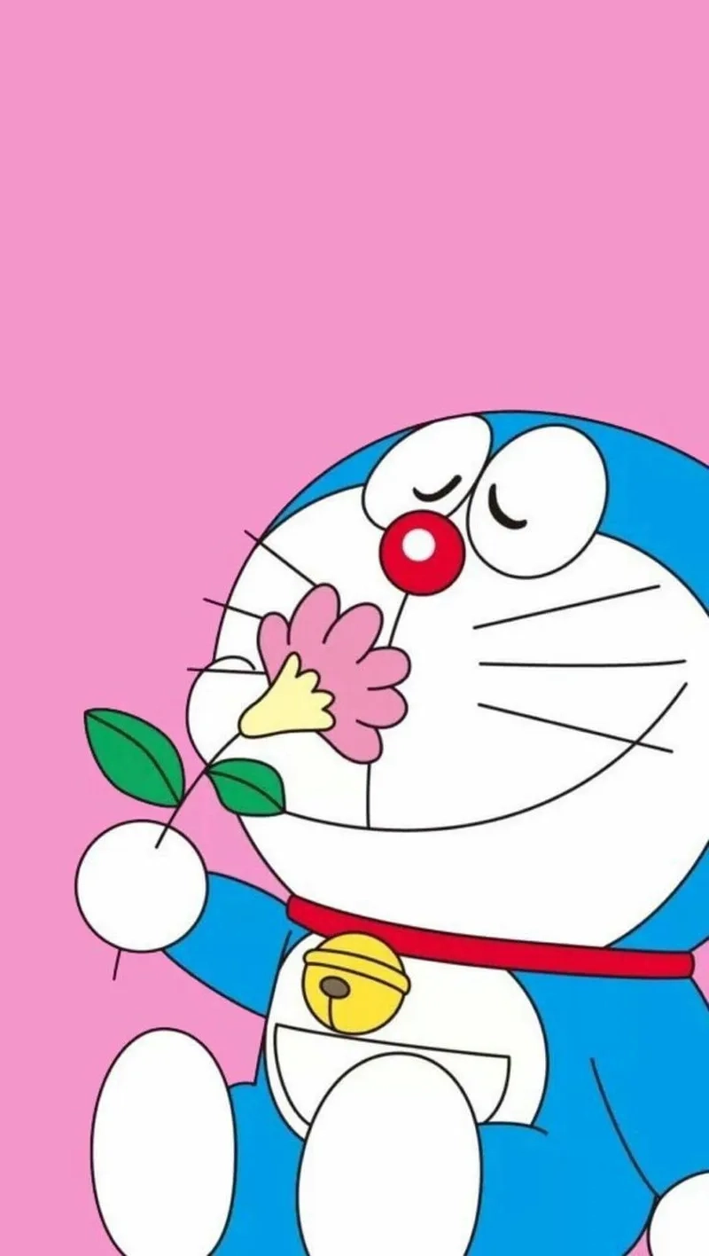 Hình nền điện thoại Doremon siêu cute, đầy màu sắc