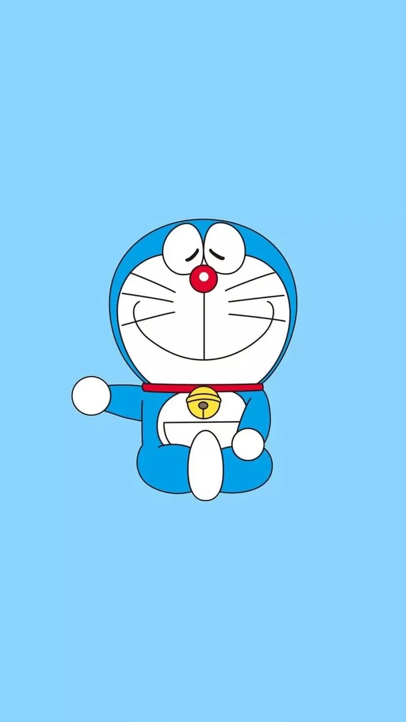 Nền điện thoại Doremon dễ thương, thích hợp cho những ai yêu thích Doraemon