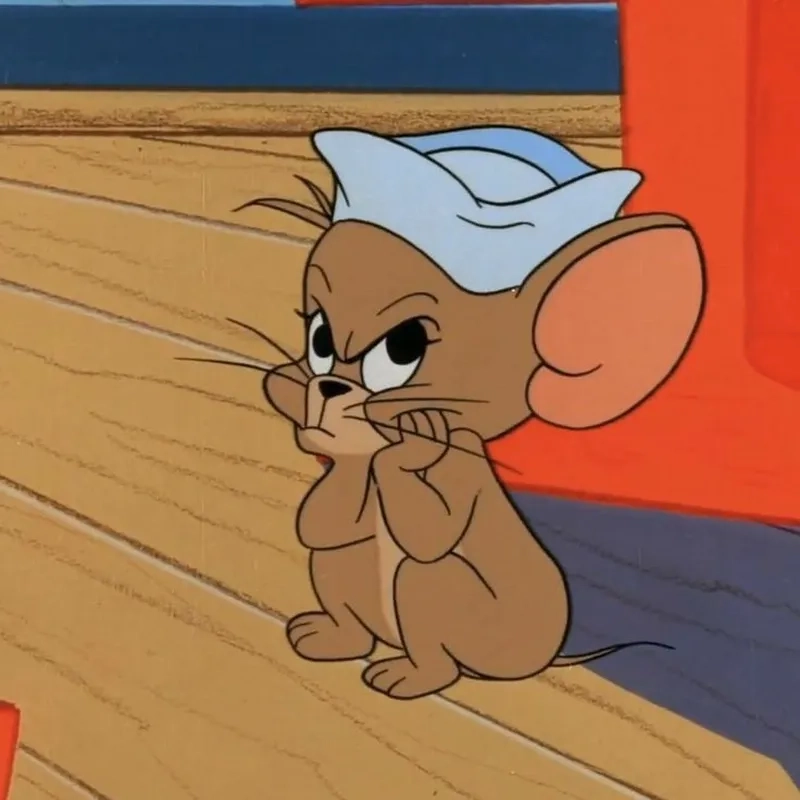 Jerry cute meme đáng yêu nhưng không kém phần lầy lội