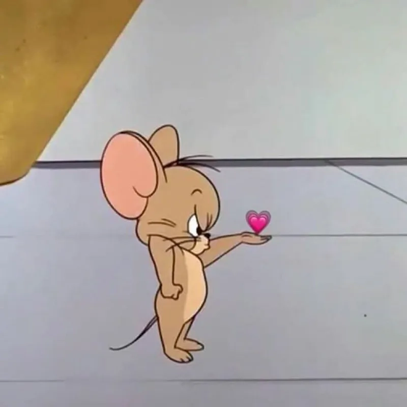 Meme Jerry mouse đầy ngộ nghĩnh và hài hước