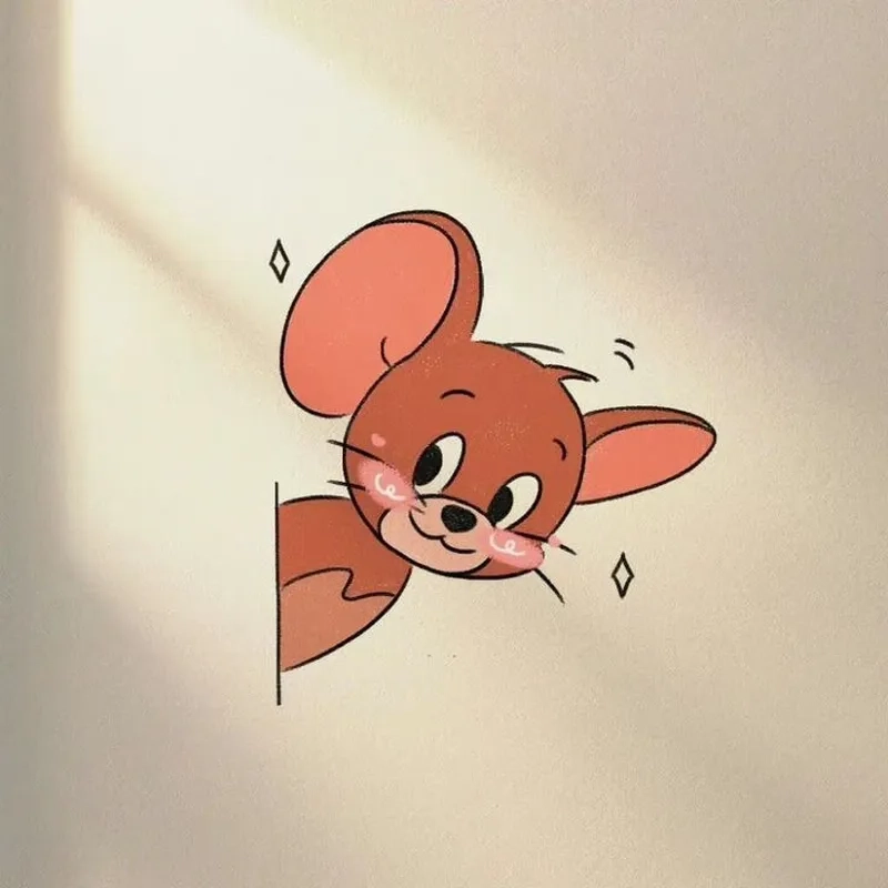 Hình chuột Jerry meme siêu cute, tải ngay về máy
