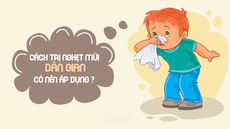 Cách trị nghẹt mũi bằng mẹo dân gian đơn giản