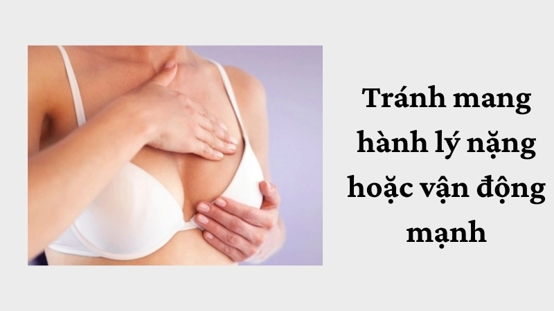 Những lưu ý quan trọng khi đi máy bay sau nâng ngực