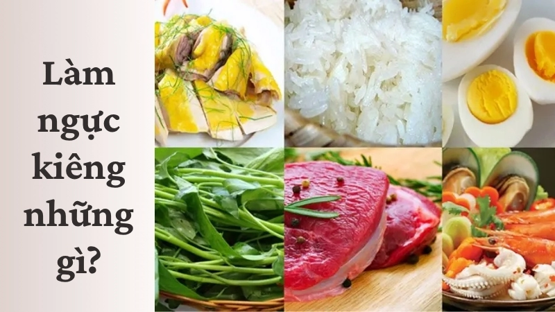 Làm ngực kiêng những gì?