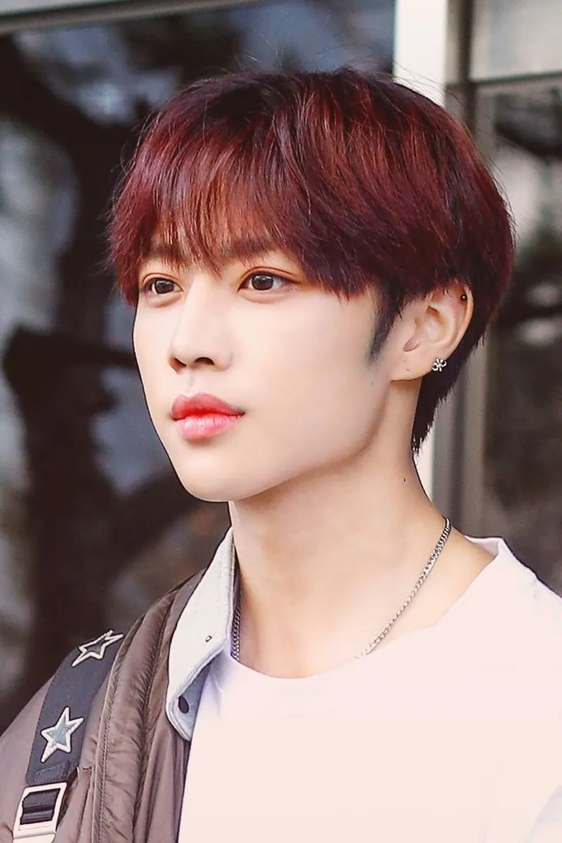 Màu tóc nâu đỏ tím tạo phong cách độc đáo và cá tính