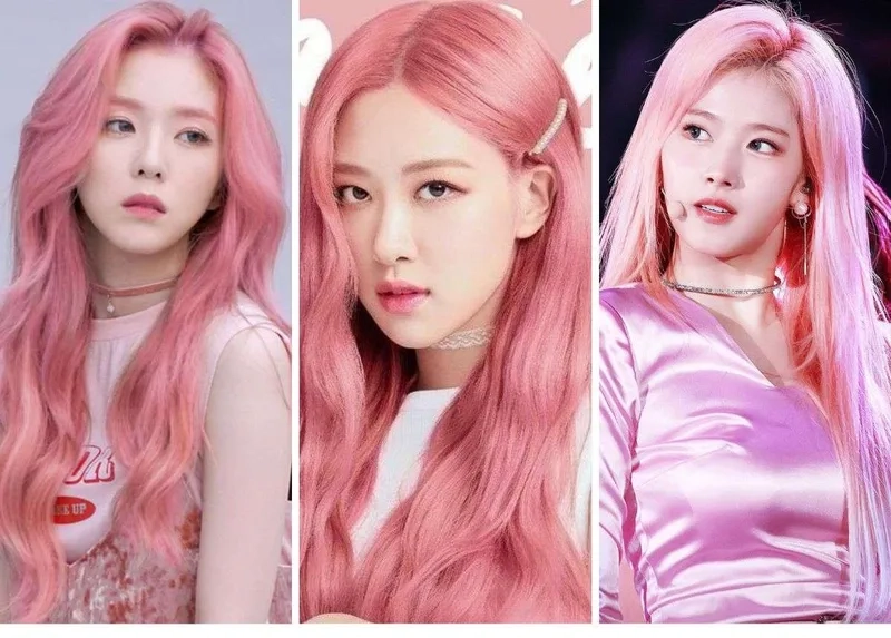 Hồng trà sữa màu tóc mang lại vẻ đẹp nhẹ nhàng và thời trang