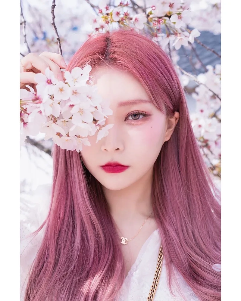 Nhuộm màu hồng tím tạo phong cách thời thượng và cá tính