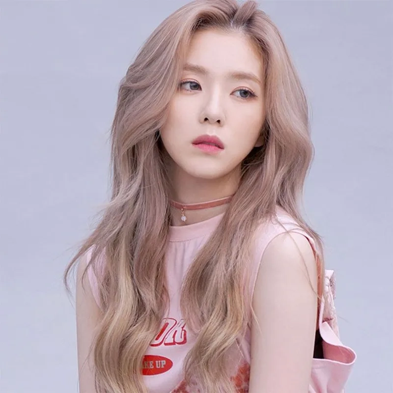 Tóc màu hồng trà tạo phong cách thời thượng