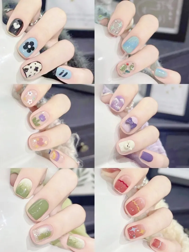 Khám phá ngay mẫu nail đơn giản cho móng ngắn đầy thu hút