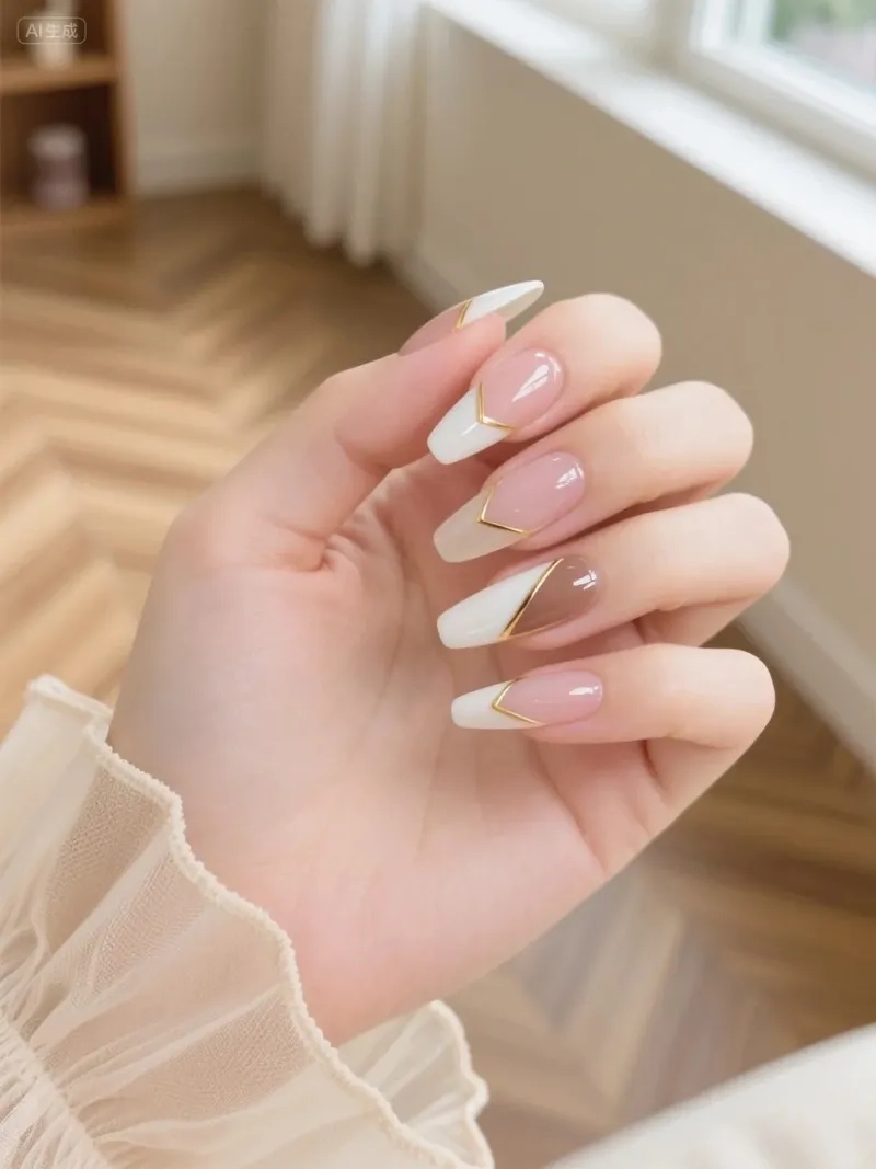 Mẫu nail sơn đầu móng đa dạng kiểu dáng cực xinh xắn