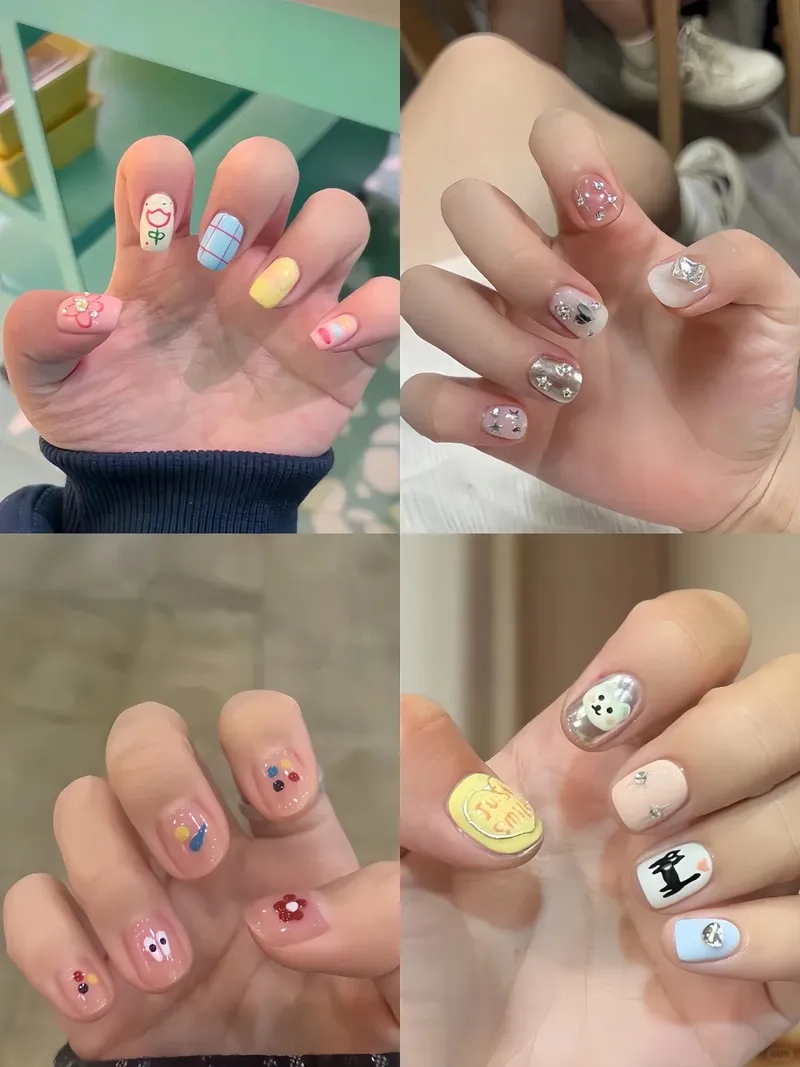 Tư vấn chọn màu nail cho móng ngắn da ngăm cực chuẩn