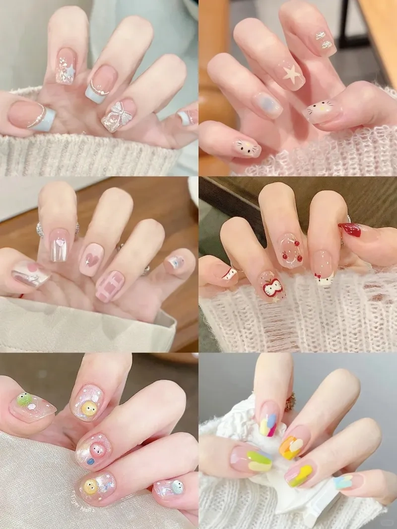 Những mẫu nail tay dễ thương được ưa chuộng nhất hiện nay