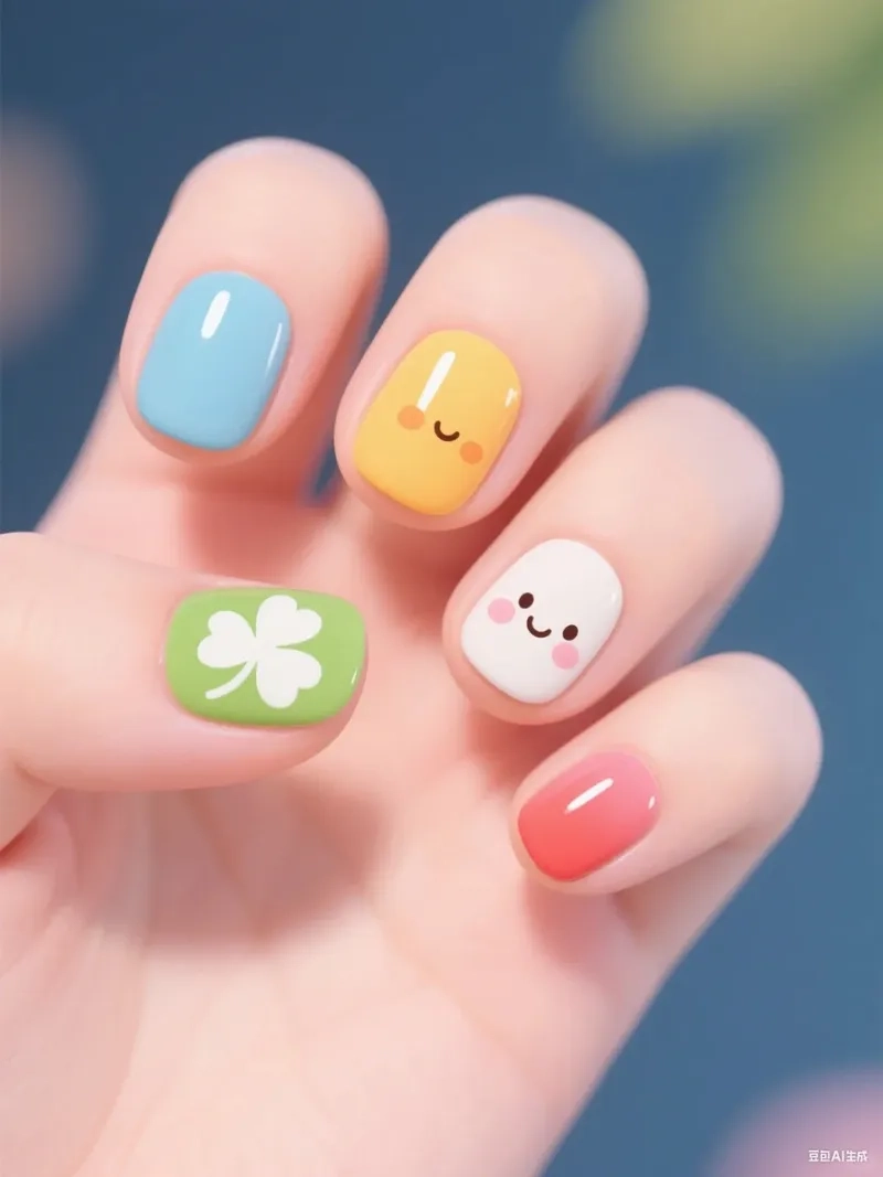 Tươi mới với bộ sưu tập móng tay đơn giản dễ thương siêu xinh