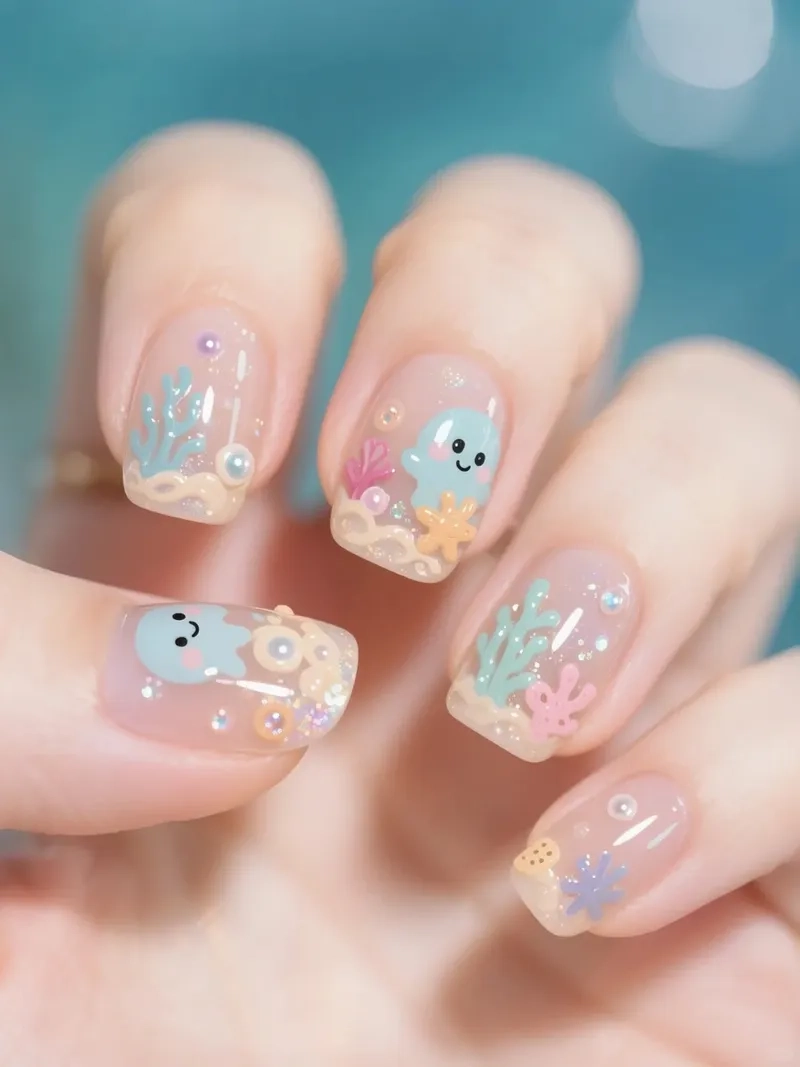 Bất ngờ trước mẫu móng tay đẹp đơn giản dễ làm tại nhà