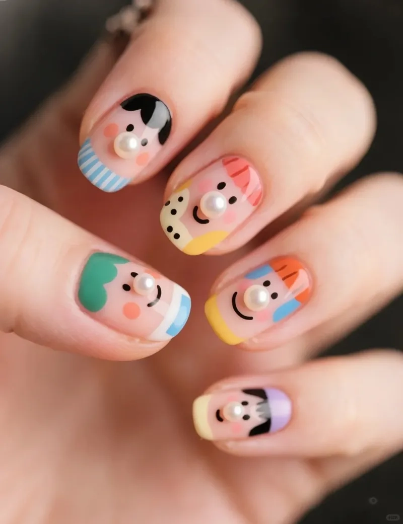 Bộ sưu tập bộ nail đơn giản cho cô nàng yêu sự nhẹ nhàng