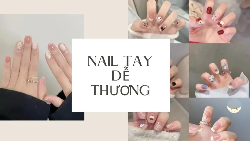 Những mẫu nail tay dễ thương được ưa chuộng nhất hiện nay