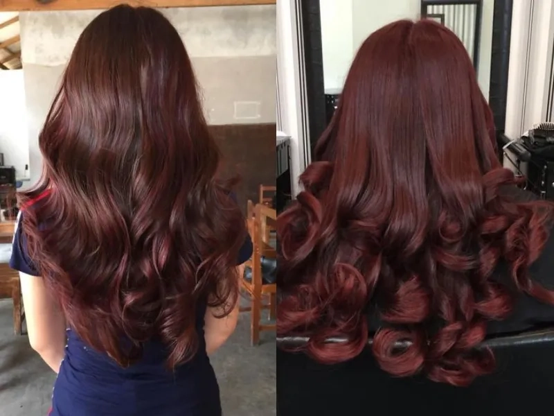 Màu tóc cá tính và sang trọng cùng nhuộm tóc màu nâu chocolate