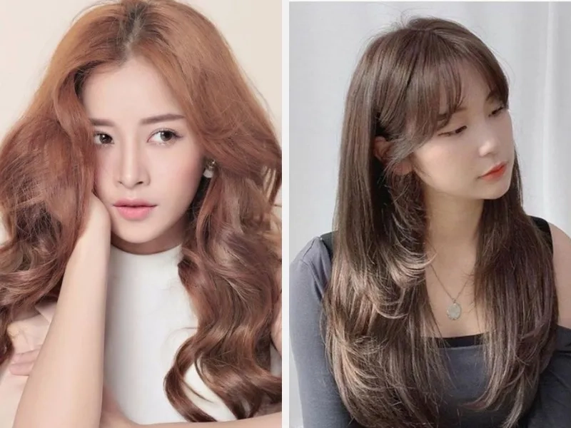 Tự tin với kiểu tóc mới cùng nhuộm màu nâu socola cá tính