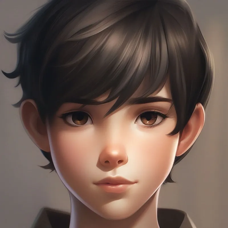 Màu tóc nâu đen trầm mang lại vẻ đẹp bí ẩn và cuốn hút