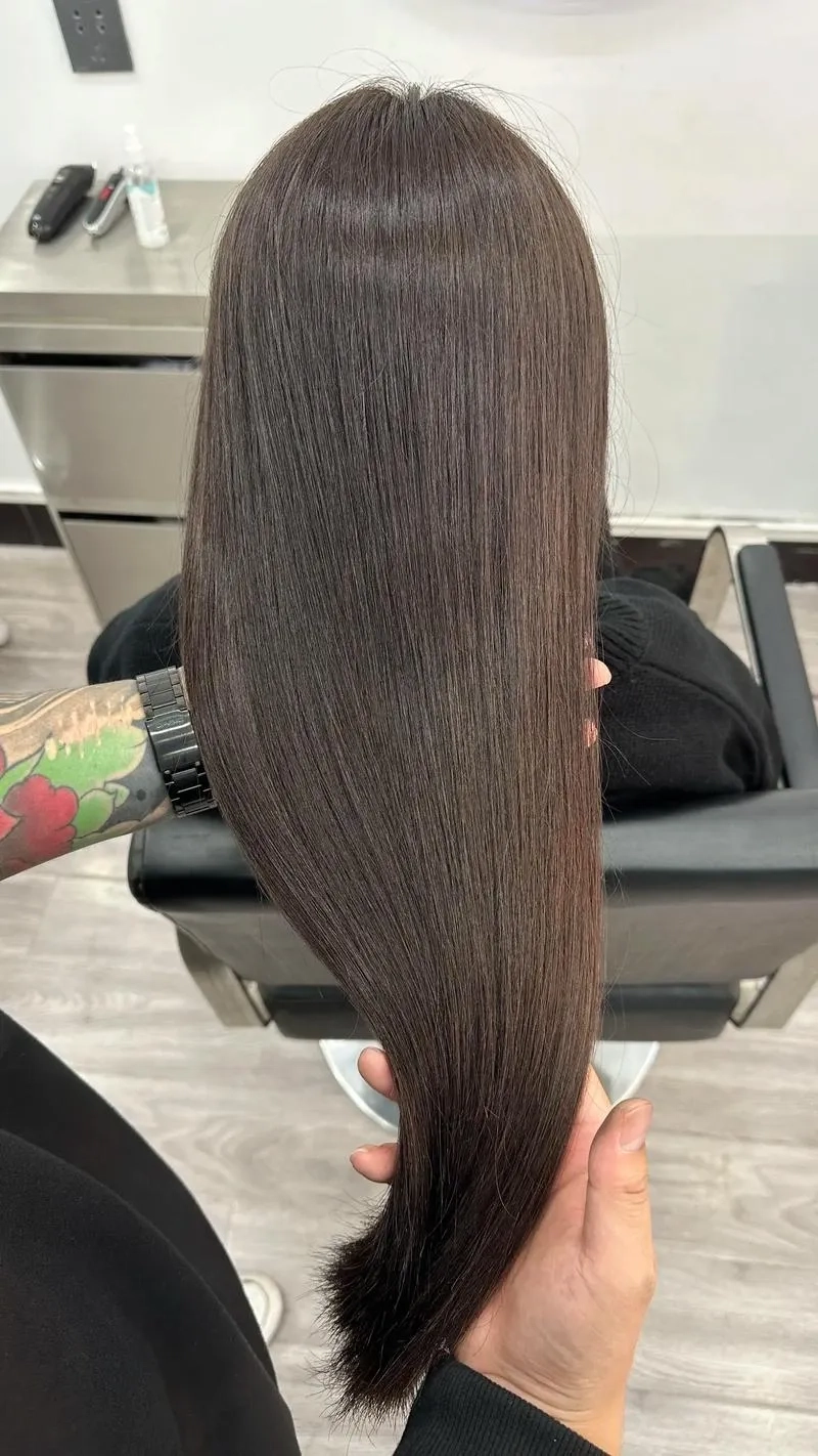 Bí quyết lên màu nâu lên từ nền đen cực chuẩn