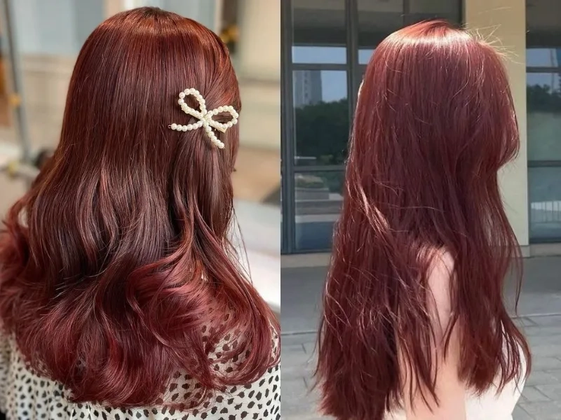 Nhuộm nâu đỏ có cần tẩy tóc không mẹo hay cho bạn