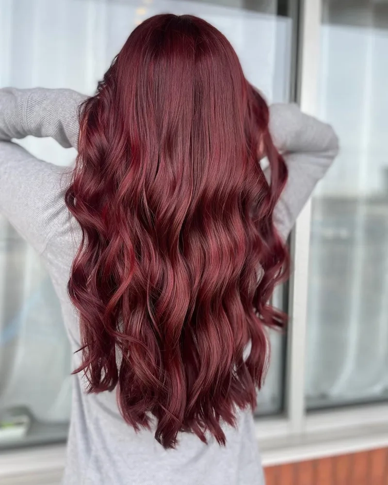 Nâu đỏ cherry có cần tẩy tóc không tìm hiểu ngay