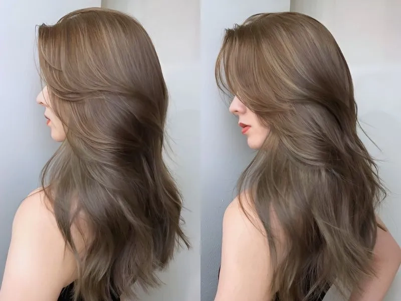 Màu nâu lạnh có cần tẩy không bí quyết nhuộm tóc đẹp