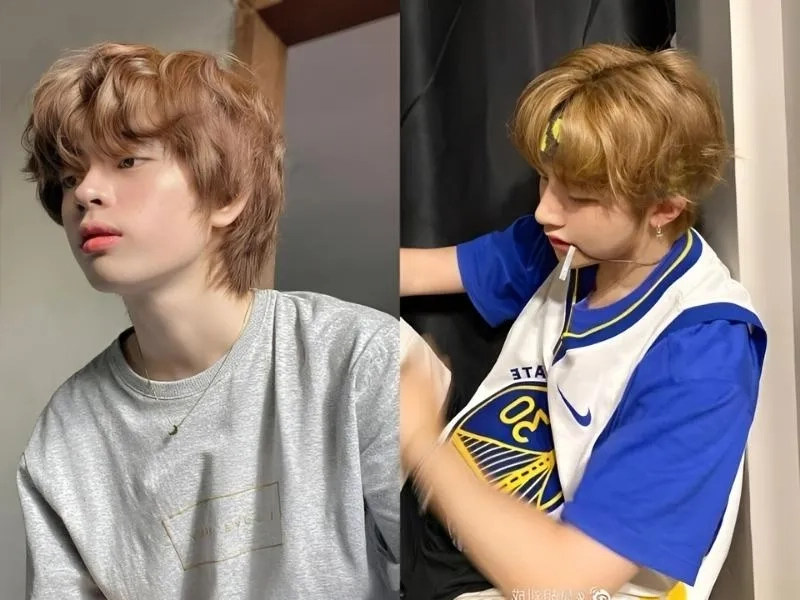 Tóc nam nâu tây phong cách trẻ trung và nổi bật