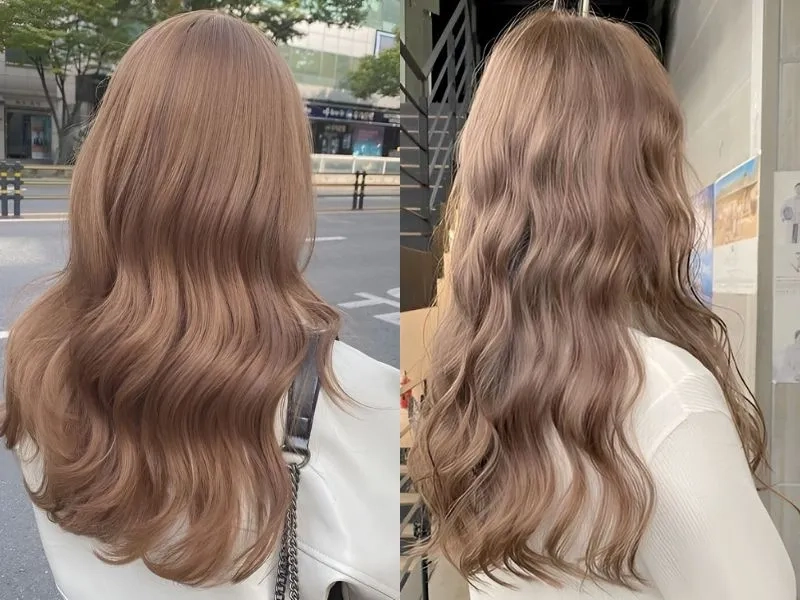 Đổi mới phong cách với sắc đẹp tóc màu nâu trà cá tính