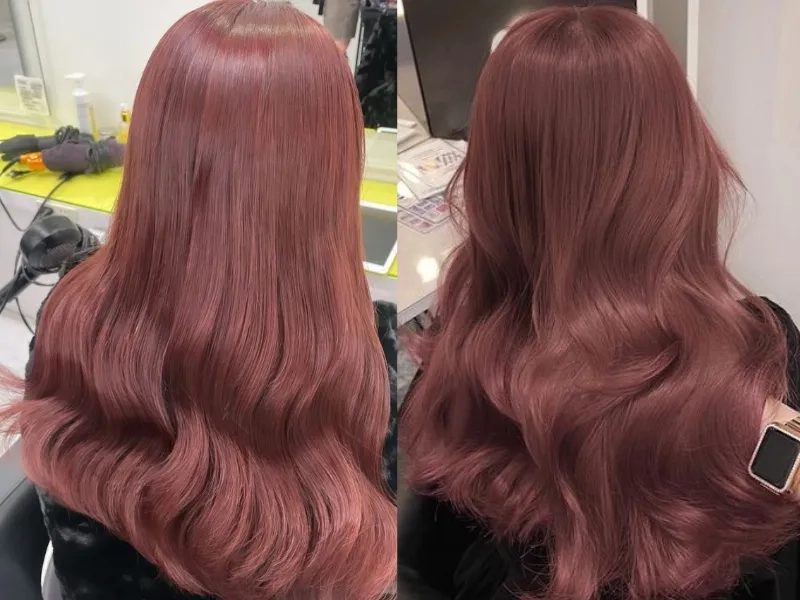 Trẻ trung và ngọt ngào cùng màu nâu hồng trà cuốn hút