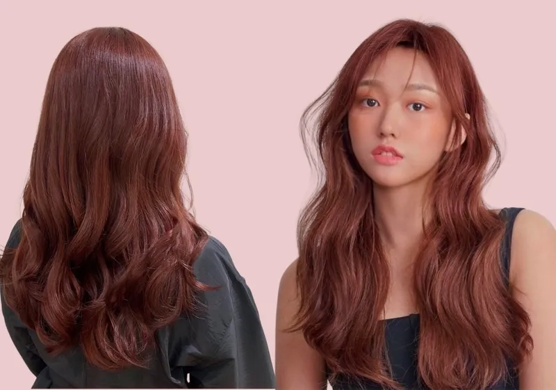 Thắc mắc màu nâu hồng trà sữa có phải tẩy tóc không được giải đáp