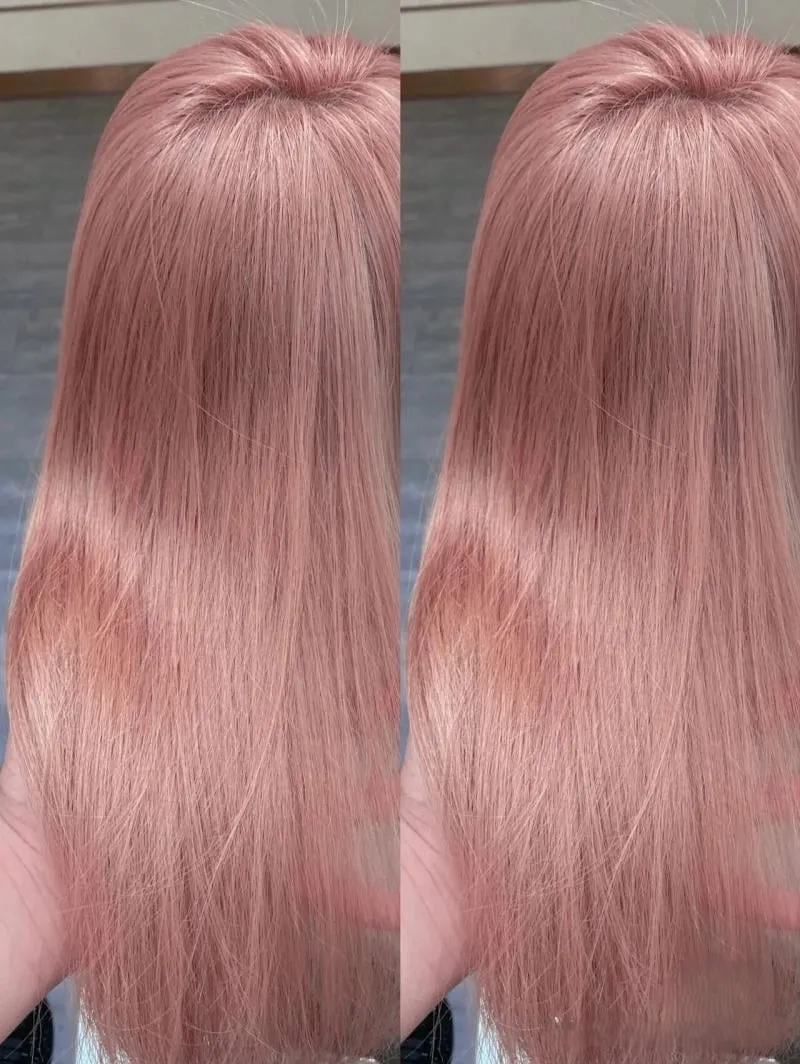 Giữ màu lâu bền với thắc mắc nâu hồng trà có cần tẩy tóc không