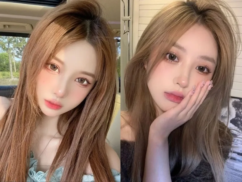 Tóc màu nâu trà sữa giúp bạn tỏa sáng trong mọi dịp