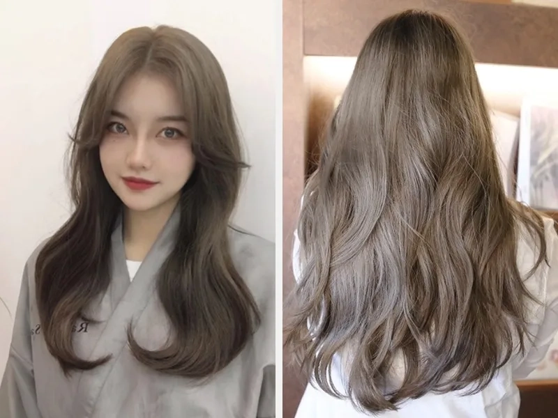 Tóc nhuộm nâu trà sữa mang lại diện mạo mới mẻ và cuốn hút