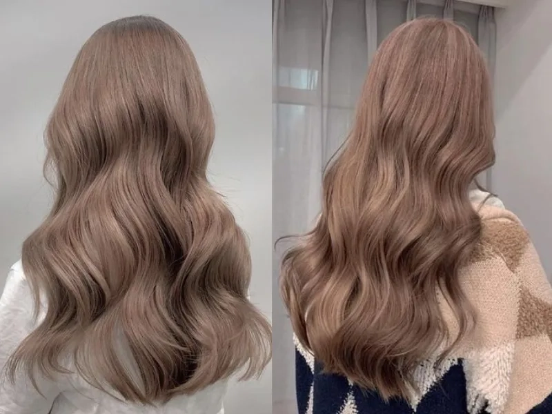 Màu nâu trà sữa trầm mang lại vẻ đẹp tinh tế và cuốn hút